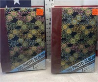 2 4"x6" Photo albums Factory Sealed