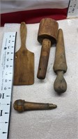 Old Wooden Tools