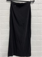 Dolce & Gabbana Black Silk Pencil Skirt