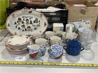 Grouping of Assorted Glass & China