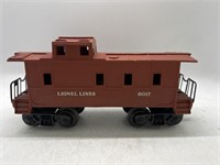 Original Postwar Lionel 6017-1 Caboose with Box
