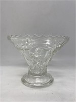 Heavy Glass Punch Bowl