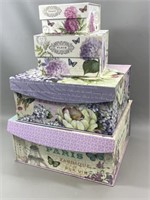 Floral Storage Boxes - Assorted Sizes