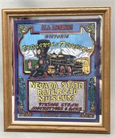 Nevado State Railroad Museum Ad. Mirror
