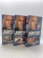 Lot of 3 Star Trek Next Generation VHS Cassette