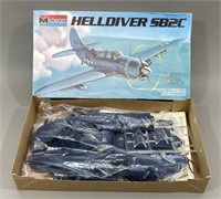 Monogram Helldiver SB2C Model Plane Kit