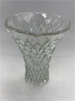Vintage EO Brody Co Clear Glass Diamond Pattern