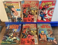 Lot Of 6 Old West Comics