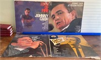 Four Johnny Cash Albums