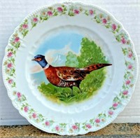 Rooster Pheasant Game Plate