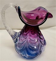 Fenton Mulberry Honor Collection pitcher