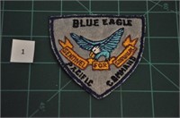 Blue Eagle Pacific Command USAF Military Patch 196