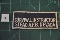 Survival Instructor Stead AFB Nevada USAF Military