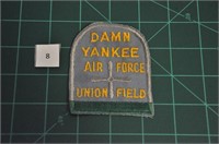 Damn Yankee Air Force Union Field Military Patch