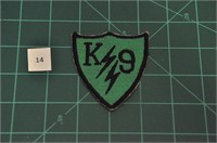 K9 Military Patch 1970s