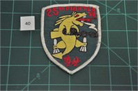 25th Fighter Sq Military Patch 1980s