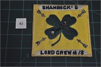 Shamrock's Lord Crew # / 8 Military Patch Vietnam