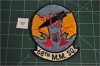 68th MM (Munitions Maintenance) Sq Military Patch