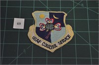 USAF Courier Service Military Patch 1970s