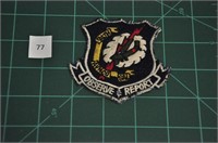 74th AVNCO SAL Observe & Report Military Patch Vie