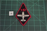 T-37 Military Patch 1980s