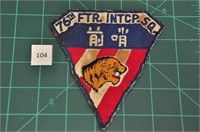 76th Ftr Intcp Sq Military Patch 1970s