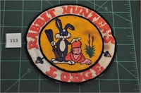 Rabbit Hunter's Lodge Military Patch Vietnam