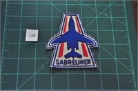 Sabreliner Military Patch 1970s