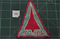 F-106 Military Patch 1960s