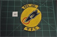 493rd TFS (Tactical Fighter Sq) Military Patch 196
