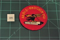AN/ALQ-119 (V) ECM Pod Military Patch 1980s