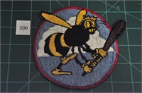 Bee with a bat and crown 330th Fighter Interceptor