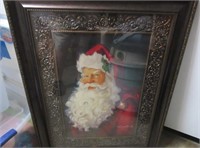 Santa Clause Framed Picture 27 x 36