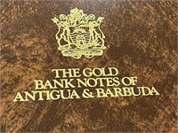 Gold Bank Notes of Antigua and Barbuda (30 Notes)