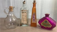 Swamp Root Bottle & Apothecary Glass Vials