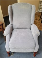 Lane Wing Back recliner. Shows some wearing