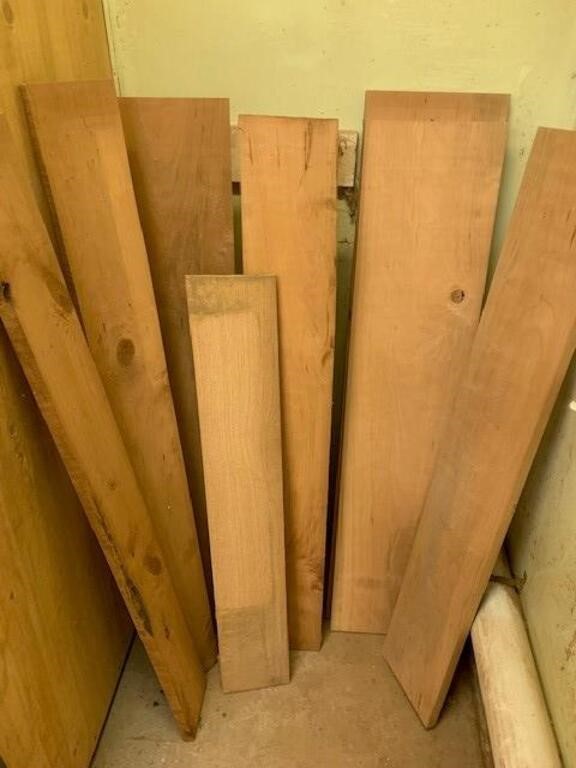 Lot of 8 Oak Boards