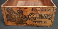 Lautz Wooden Soap Box - General Store Display Box
