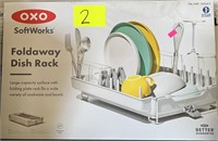 oxo softworks foldaway dish rack