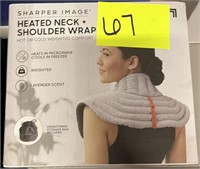 heated neck & shoulder wrap