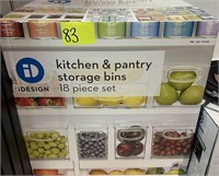 kitchen & pantry storage bins
