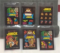 1983 Topps Nintendo Donkey Kong Jr Sticker Cards