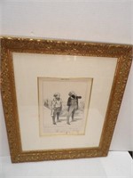 Honore Daumier Litho