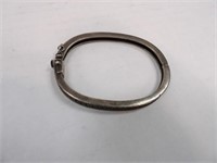 Sterling Silver hinged bracelet