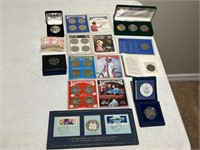 Commemorative Coins and Sets (12 Items)