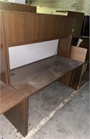 (5th) Wooden Office Computer Desks w/ Overhead