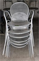 Aluminum Patio Chairs Approx 3ft Bidding 6 times