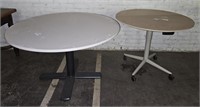(5th) Round Tables 29"x28" and 30"x36" (bidding 2