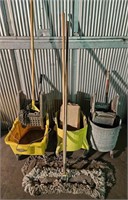 (5th) Mop Buckets and Floor Brooms