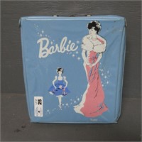 1960's Barbie Case w/ Barbies & Clothing
